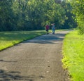 Walkers on the Tinker Creek Greenway